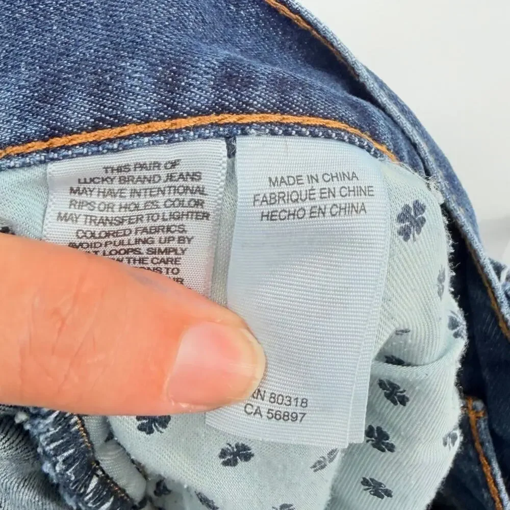 Lucky Brand 410 Athletic Slim Men’s Jeans 36x34 Heritage Americana Classic Denim